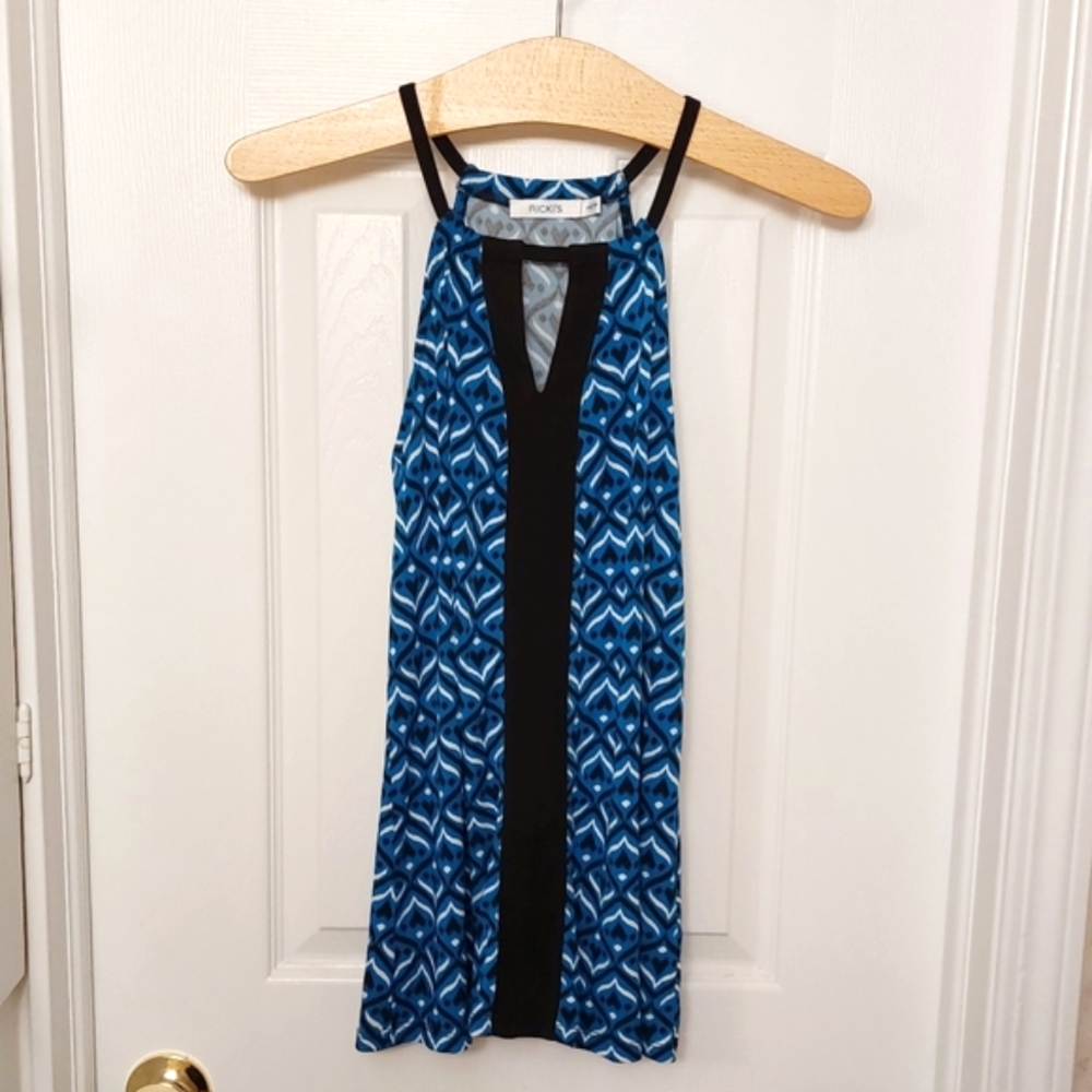 Rickis Halter Tank Top With Key Hole